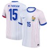 Original Fußballtrikot Frankreich M. Thuram 15 Auswärtstrikot EURO 2024 Für Herren